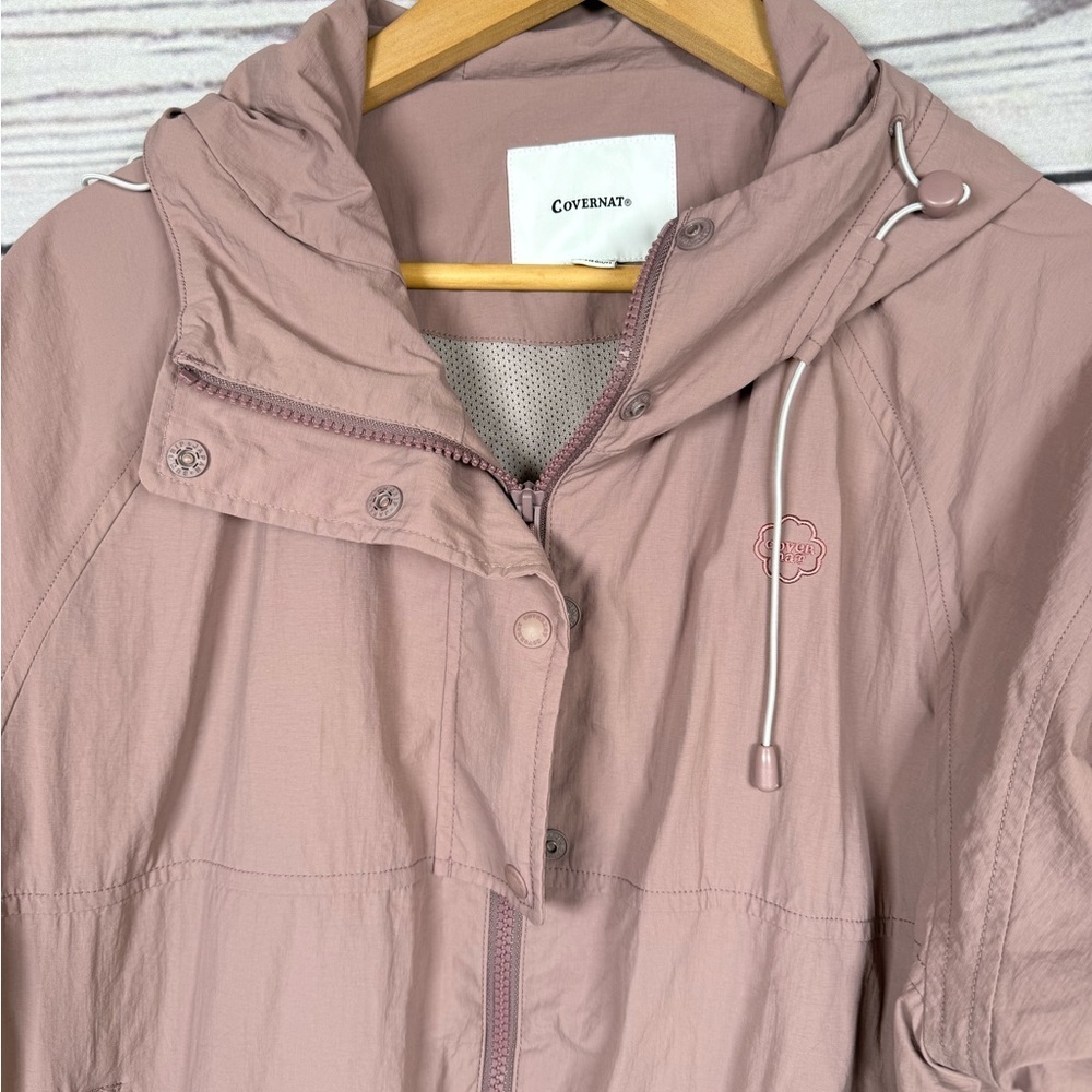 COVERNAT Women's Windbreaker Jacket Lavender Size M - Picture 6 of 11
